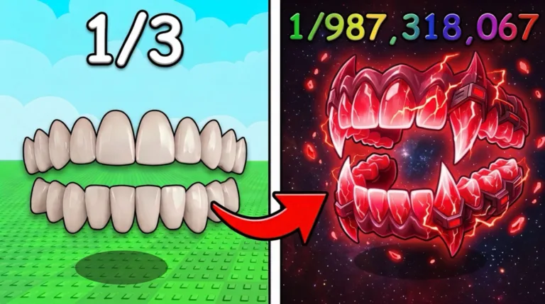 Starter teeth transforming into a much larger fang set